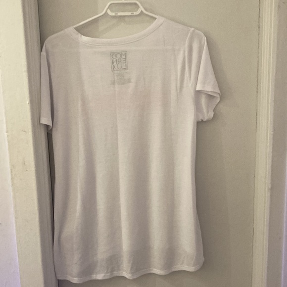 White Merci T Shirt NWOT - Picture 5 of 5
